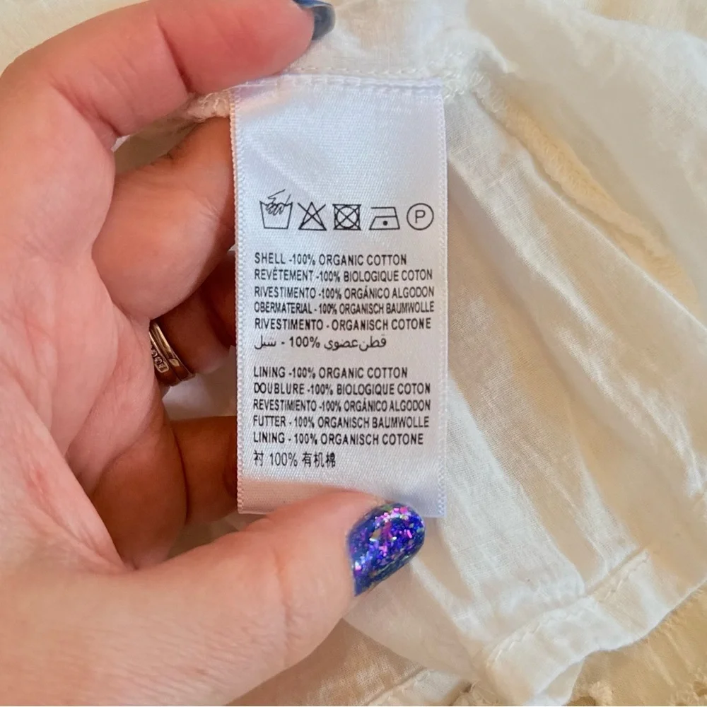 Cleobella Karina eyelet tiered ruffle romantic maxi dress - Picture 9 of 11